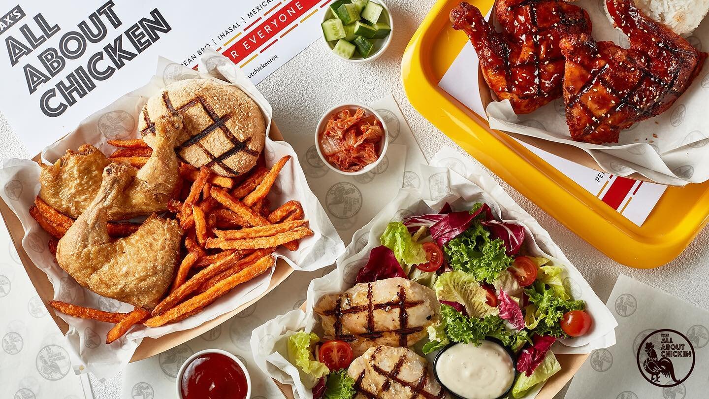 Max's All About Chicken, where the grilled chicken is so good, you wouldn't want it any other way!